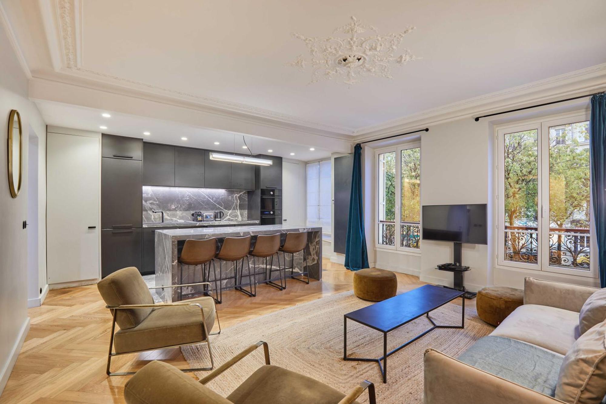 פריז Magnificent Apartment - 3Br- 8P - Batignolles מראה חיצוני תמונה
